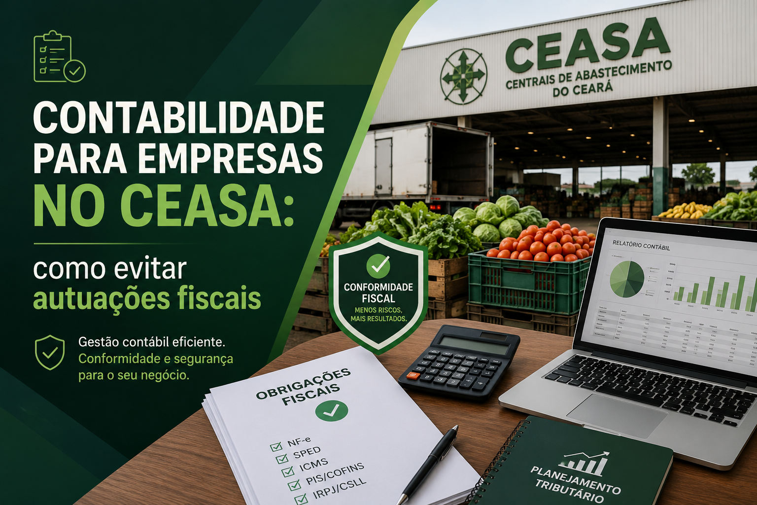 Contabilidade para empresas no CEASA: como evitar autuações fiscais