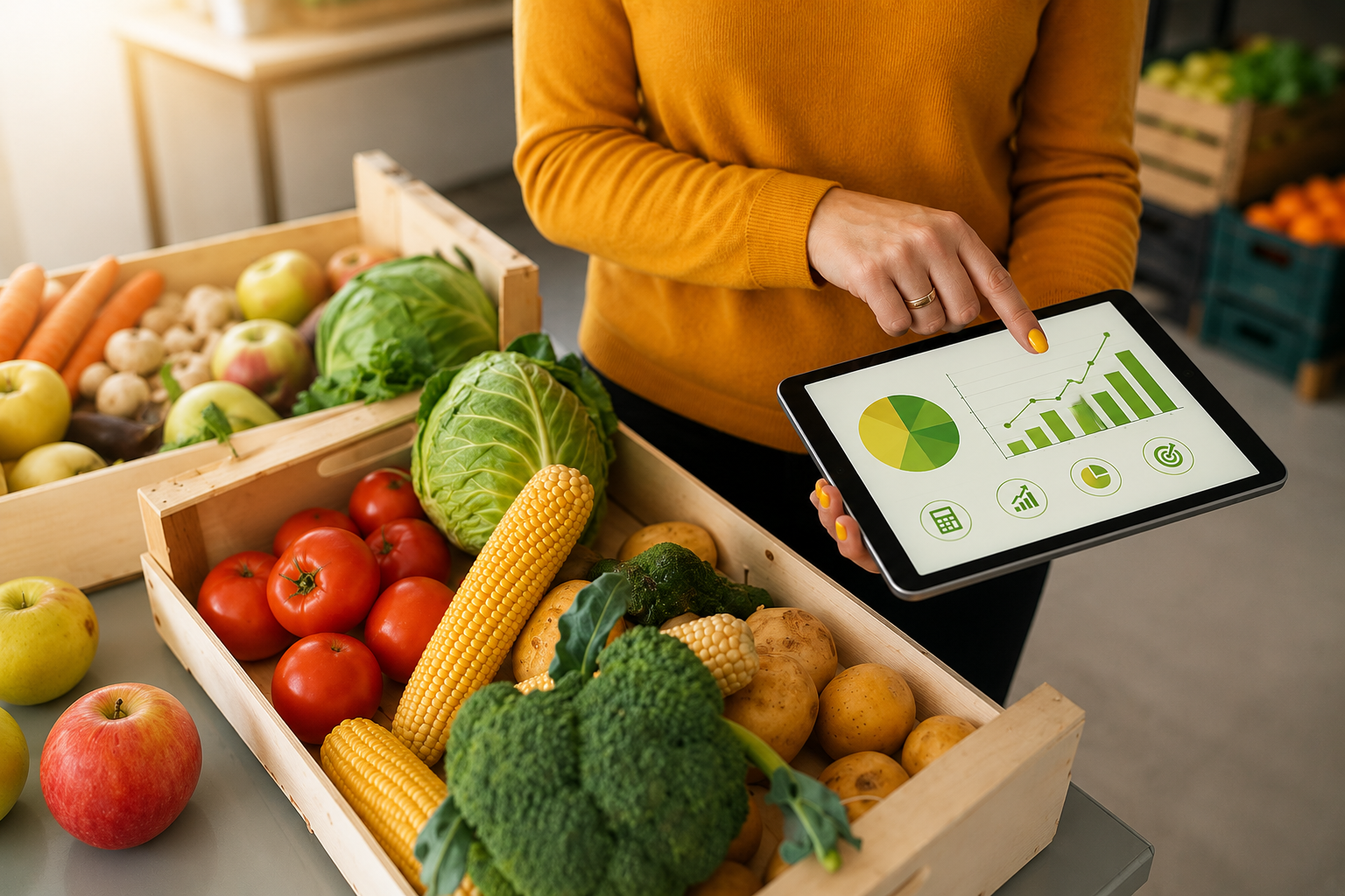 Regime tributário ideal para distribuidoras de frutas e verduras em fase de expansão